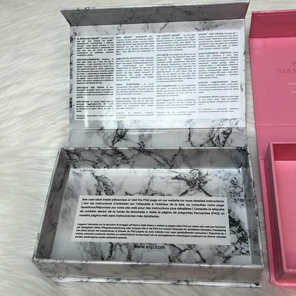 (2) slip Silk Pillowcase Empty Gift Boxes - Picture 8 of 11